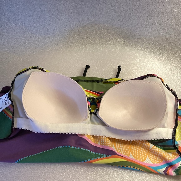 NWOT - Sunflair® D-Cup Swimsuit Halter Style Tankini Top - Sz 10* - Picture 3 of 10